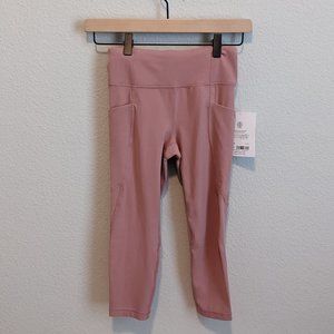 Athleta Girls Athletic Capris- Size M (8/10) NWT